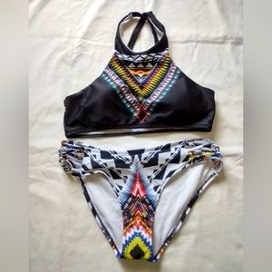 Two piece bathing suit